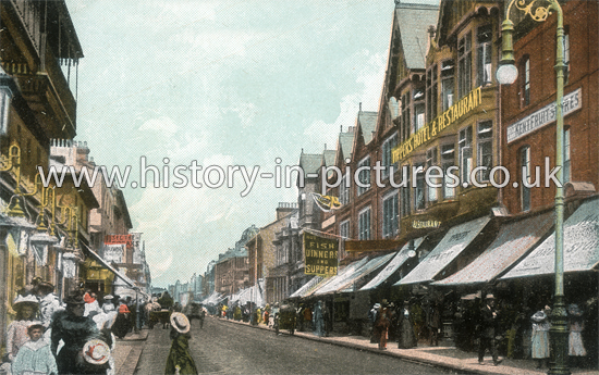 The High Street, Southend on Sea, Essex. c.1905